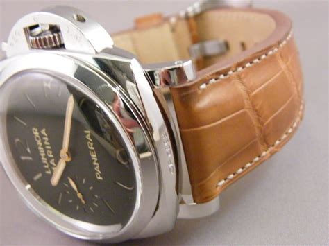 panerai leren horlogeband|Panerai horlogeband .